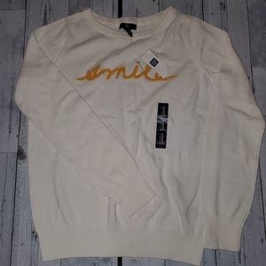 Gap cream sweater medium